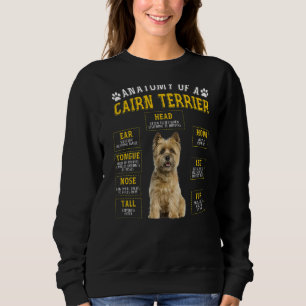 Anatomy Cairn Terrier  For Women Men Sweatshirt