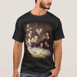 Anatomy Lesson Modern Painting with Alien Mens T-Shirt