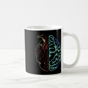 Anatomy Mental Health Brain Heart Neurodiversity E Coffee Mug