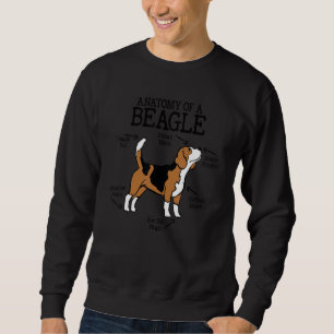 Anatomy Of A Beagle For Dog 1 Sweatshirt