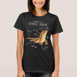 Anatomy of a Bearded Dragon T-Shirt