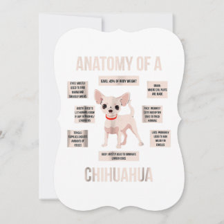 anatomy of a chihuahua funny puppy gift