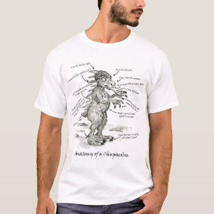 Anatomy of a Chupacabra T-Shirt