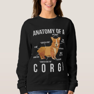Anatomy Of A Corgi Sweatshirt