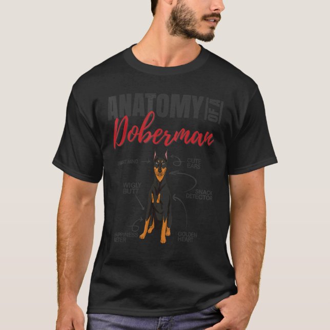 Anatomy Of A Doberman T-Shirt (Front)