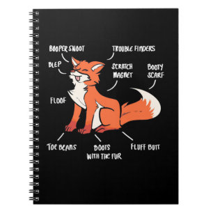 Anatomy Of A Fox Notebook