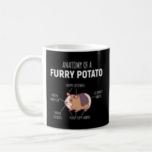 Anatomy Of A Furry Potato Guinea Pig Coffee Mug