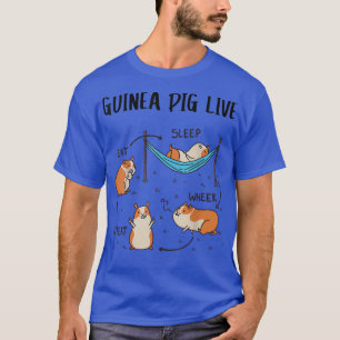 Anatomy Of A Furry Potato Guinea Pig Lover T-Shirt