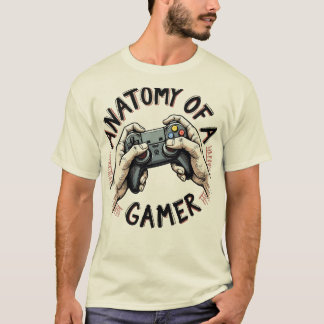 Anatomy of a Gamer T-Shirt - Retro Gamer Tee