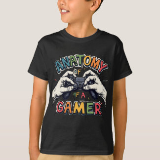 Anatomy of a Gamer T-Shirt - Retro Gamer Tee
