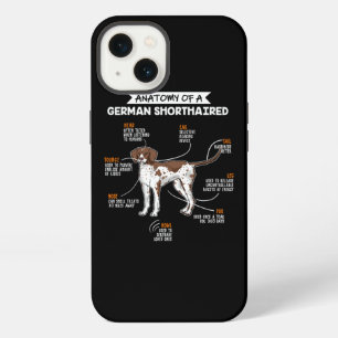 Anatomy Of A German Shorthaired Funny Dog Gift iPhone 13 Case