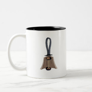 Anatomy of a Handbell Two-Tone Coffee Mug