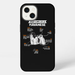 Anatomy Of A Havanese Funny Dog Owner Gift iPhone 13 Case