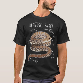Anatomy Of A Hognose Snake T-Shirt
