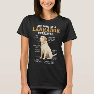 Anatomy Of A Labrador Retriever Puppy Owner Dog Lo T-Shirt