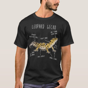 Anatomy Of A Leopard Gecko T-Shirt