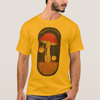 Anatomy of a mushroom T-Shirt