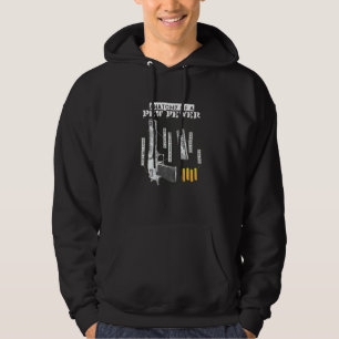 Anatomy Of A Pew Pewer Ammo Gun Amendment Meme Hoodie
