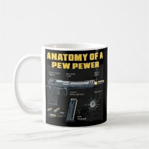 Anatomy Of A Pew Pewer Hunt Hunters Deer Hunting  Coffee Mug