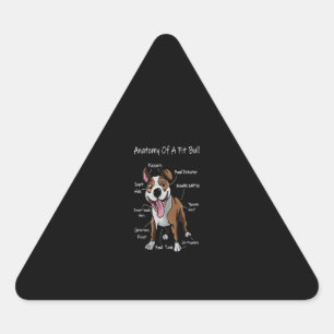 Anatomy of a Pitbull Triangle Sticker