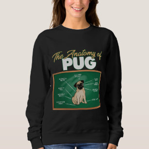 Anatomy Of A Pug I Funny Pug Classic T-Shirt 81 Sweatshirt