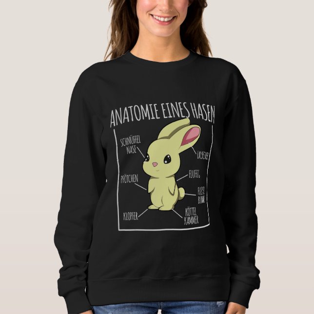 Anatomy Of A Rabbit Sweatshirt (Front)