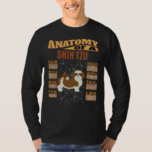 Anatomy Of A Shih Tzu Shih Tzu T-Shirt
