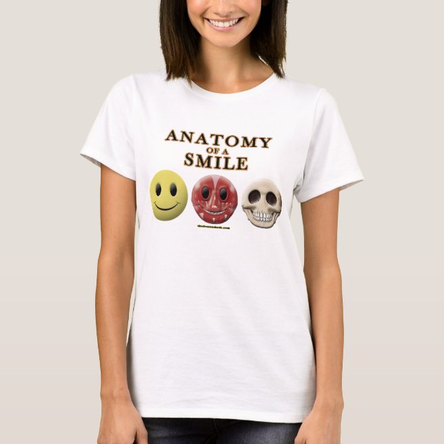 Anatomy of a Smile T-Shirt (Front)