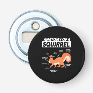 Anatomy Of A Squirrel Bottle Opener