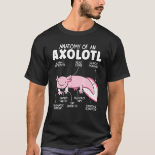 Anatomy Of An Askolotl Owner Mexican Walking Fish T-Shirt