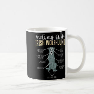 Anatomy Of An Irish Wolfhound  Coffee Mug