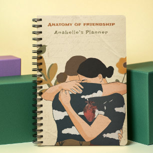 Anatomy Of Friendship BFF Besties Personal 2024 Planner