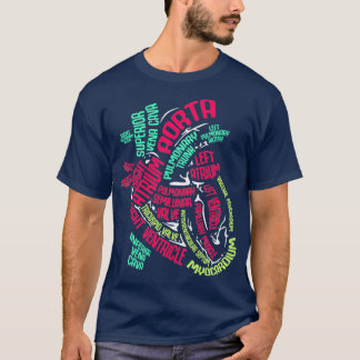 Anatomy Of Heart Gift T-Shirt