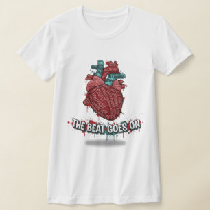 Anatomy of Style: The 'HEARTBEAT' Graphic T-Shirt 