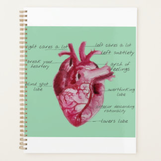 Anatomy of the heart planner