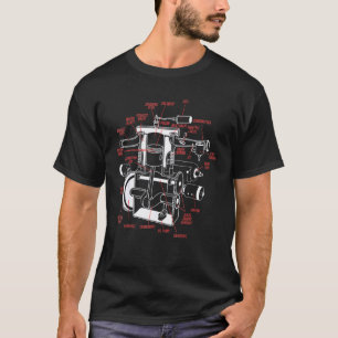 Anatomy System Car Engine Mechanic 2022 For Men W T-Shirt