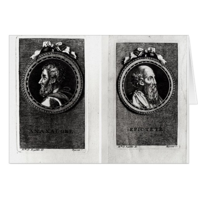 Anaxagorus  and Epictetus (Front Horizontal)
