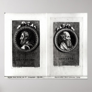 Anaxagorus  and Epictetus Poster