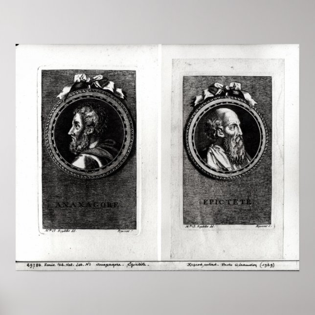 Anaxagorus  and Epictetus Poster (Front)