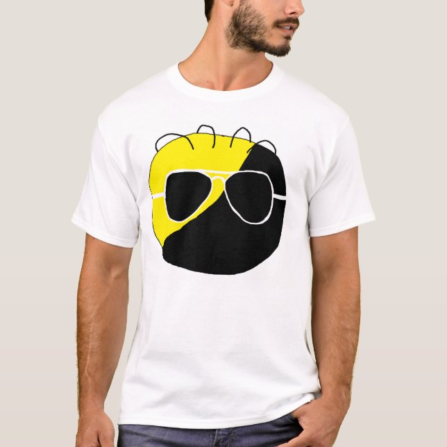 AnCap AnarchyBall T-Shirt (Front)