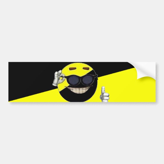 Ancap Ball Bronze Tier Inverted Bumper Sticker (Front)