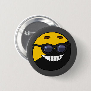 Ancap ball Polandball cute meme sunglasses thug 6 Cm Round Badge
