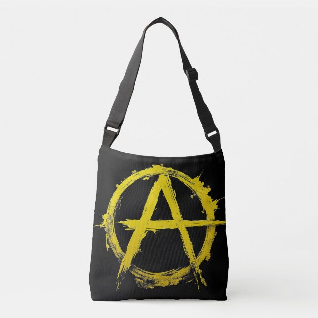 Ancap forever!  crossbody bag (Front)