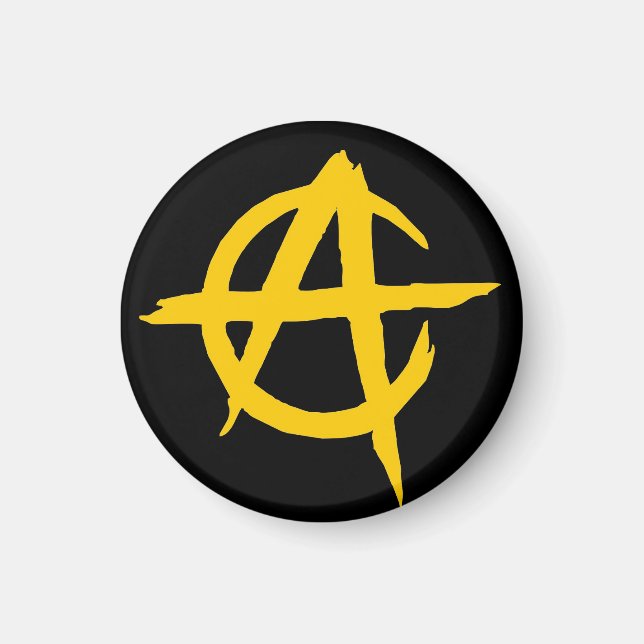 Ancap Libertario logo image - M1 Magnet (Front)