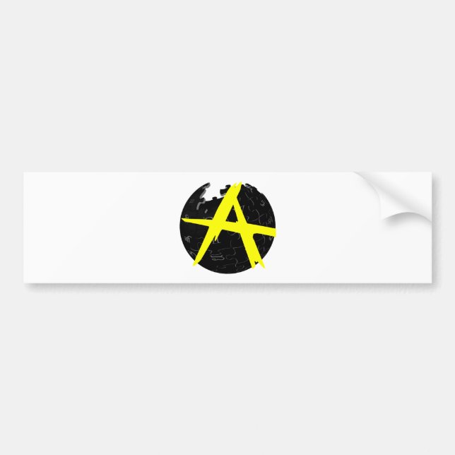 AnCap Wiki Bumper Sticker (Front)