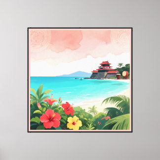 Ancestral Castle Canvas Print