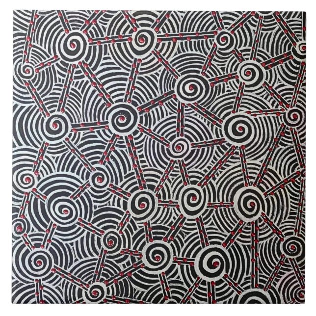 Ancestral Connections Ceramic Tile (Front)