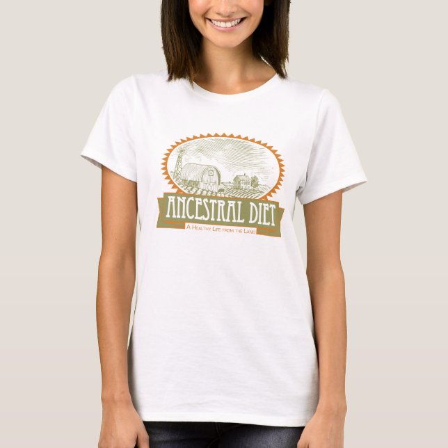 ANCESTRAL DIET T-SHIRT DESIGN (Front)