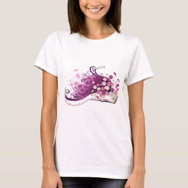 Ancestry Book T-Shirt (Front)