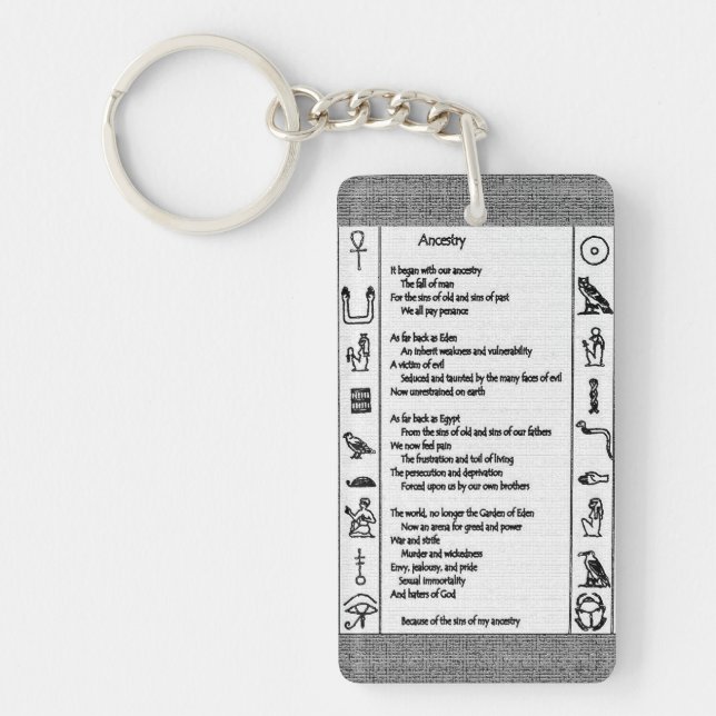 Ancestry Key Ring (Front)
